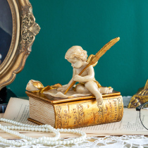 European Princess ancient style dressing table cosmetics desktop jewelry box storage box creative decorations small exquisite ornaments