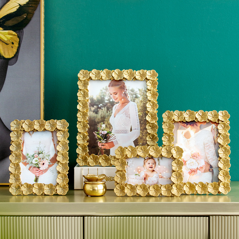 Harvest cabin light luxury photo frame combination set table 6 