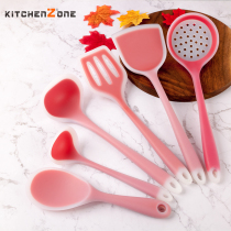 KITCHENZONE Silicone spoon Spatula frying spatula Rice spoon Colander High temperature non-stick pan special kitchenware set