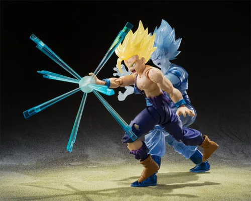 Пятно SDCC 2023 Место проведения ограничено SHF Сон Ухань Сон Гоку Отец и сын Shockwave Bandai
