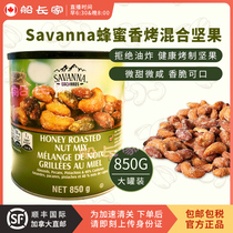 Canadian savanna Spicy Honey Mixed Nanni Salty Sweet and Dry Fruit Snacks Green Canned 850g