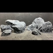 Sweden Back to Nature 3D river rock submersed landscaping stones native stream tank three lake landscaping tank