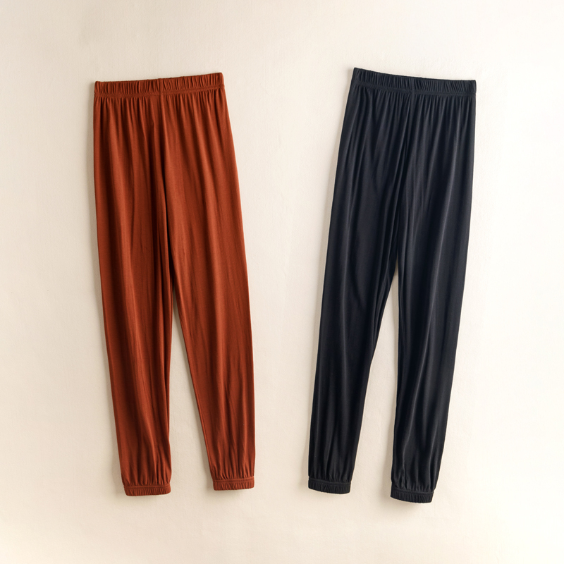 【Clearance】Women's Loose-Fitting Silk Knit Pants, Casual Lounge Pants, Jogging Pants, Dance Pants, Dog Walking Pants, Pure Mulberry Silk
