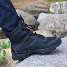 511 Men's Training Boots Outdoor Breathable Training Workwear Tactical Boots Black Training Boots Men's Training Boots