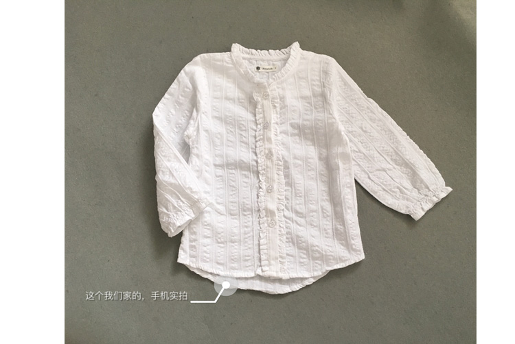 Chemise fille à manche longue - Ref 2086303 Image 21