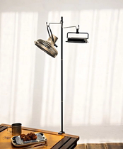 Spot Taiwan eleos outdoor camping enhanced version portable folding double hanging aluminum alloy lamp holder set