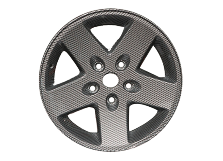 Nhập khẩu giấy chuyển nước giấy xe nội thất bánh xe tái chế nước chuyển sợi carbon bánh xe nước sơn giấy phim - Sửa đổi ô tô choi rua xe o to