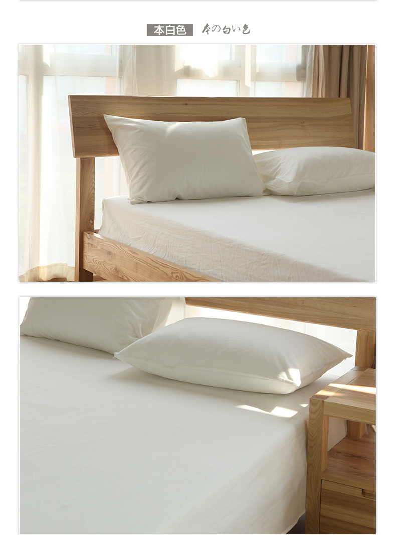 Yuchen cotton nguyên chất gối bông rửa bông gối đơn vỏ gối lưới mắt cáo phong cách tốt gối cao su non cho người lớn