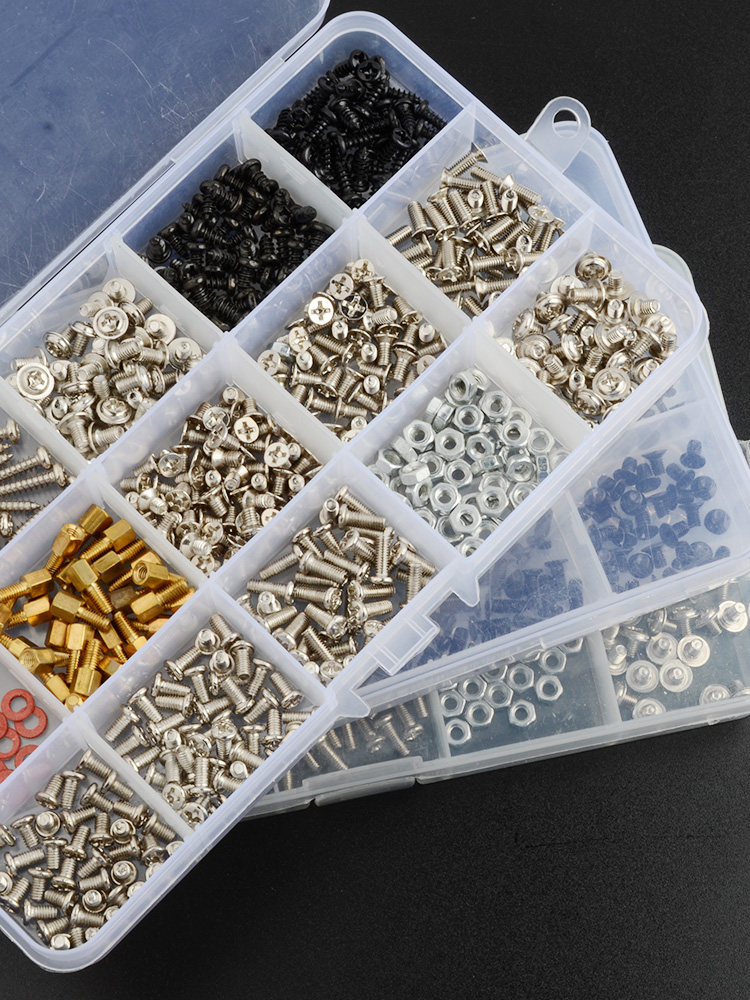 Laptop and Desktop Computer Special Screw Set DIY Mainframe Chassis Motherboard Accessories Boxed Back Cover Solid State Drive