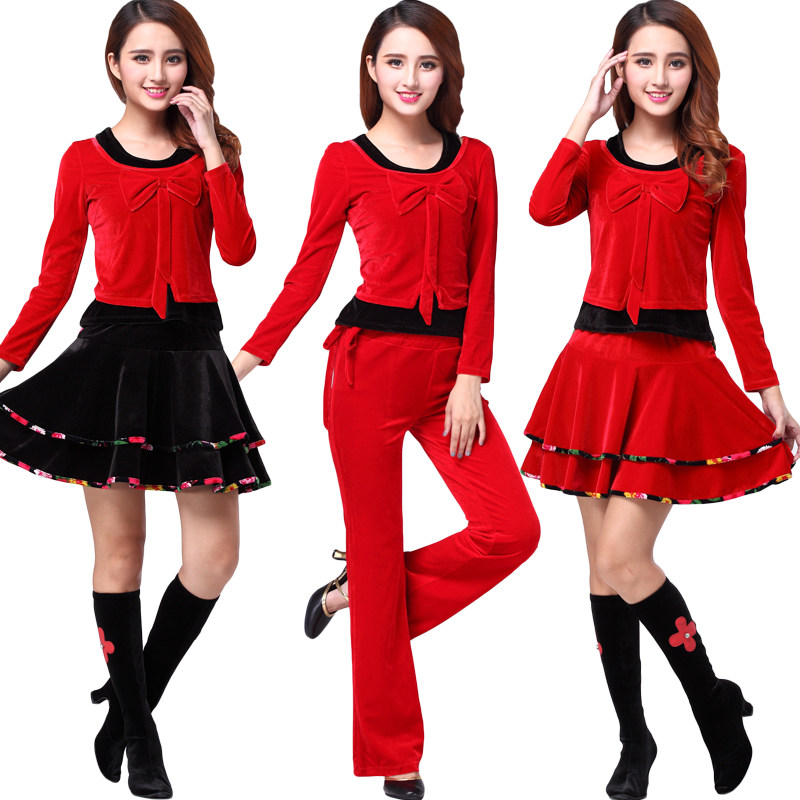 Yang Liping new square clothes Ghost Step Dancing Clothes Dance Clothes Adult Sports Dance Dress Dress Children Suit
