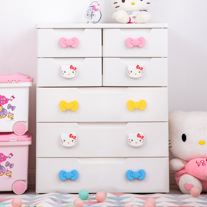Japanese IRIS Children's Drawer Drawer Baby Wardrobe Clean Cabinet Storage Cabinet Alice