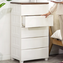 Japan Alice drawer type storage cabinet simple modern household multi-layer storage box wardrobe plastic simple