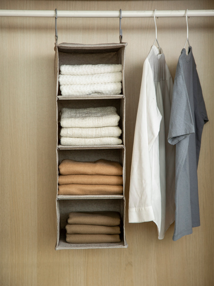 Alice IRIS fabric three-dimensional storage hanging shelf bag layered storage finishing wall-mounted hanging bag Alice