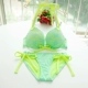 Thông thoáng bãi biển Âu Mỹ bikini đồ bơi sexy ngực lớn ba điểm ngực nhỏ tụ tập phụ nữ áo tắm suối nước nóng - Bikinis