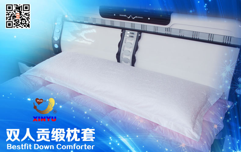 Tim lông satin jacquard áo gối 80 sợi đa tiêu chuẩn duy nhất đôi gối mật độ worsted chính hãng bông - Gối trường hợp gối chặn vỏ đỗ