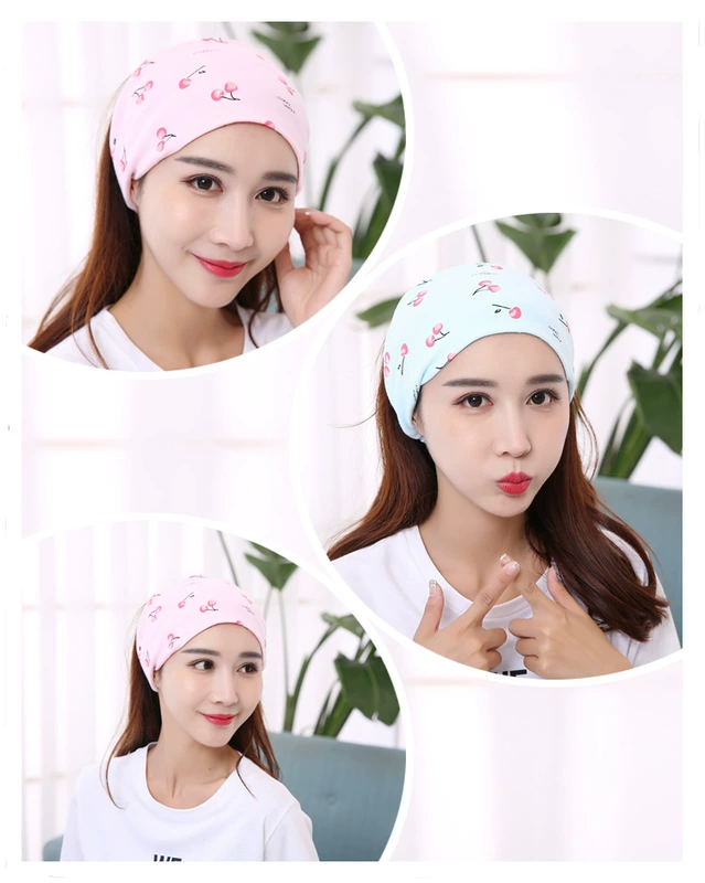 Mũ lưỡi trai mùa xuân và mùa thu mùa đông gió bà bầu mang thai mũ trùm đầu headband mùa hè sau sinh cung cấp thời trang mùa thu - Mũ thai sản / Vớ / Giày