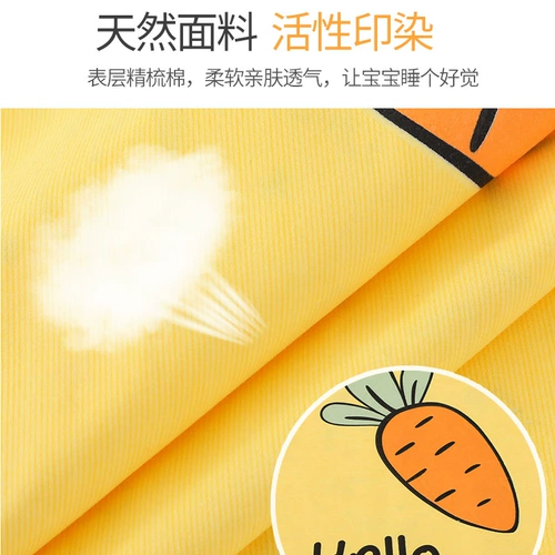 Детский защитный водонепроницаемый дышащий хлопковый физиологичный матрас, можно стирать