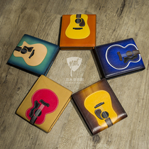 American handmade Wood Road guitar wallet Gibson Martin Taylor memorial wallet