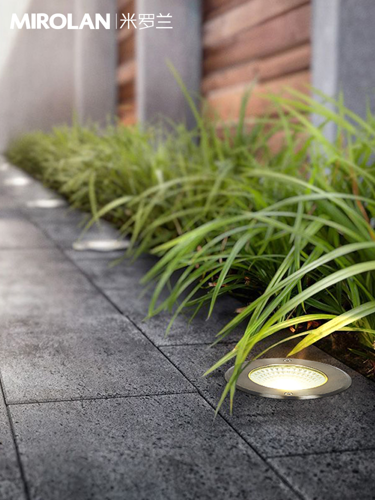 Buried lights Embedded garden lights Lawn lights Villa outdoor garden lights Landscape lights Buried lights Outdoor lights Waterproof