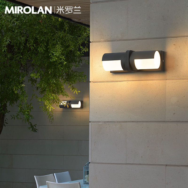 Outdoor wall lamp outdoorWallproof lamp Wallproof outdoor wall lightsWallproof lightsDouble-headed balcony wall lamp