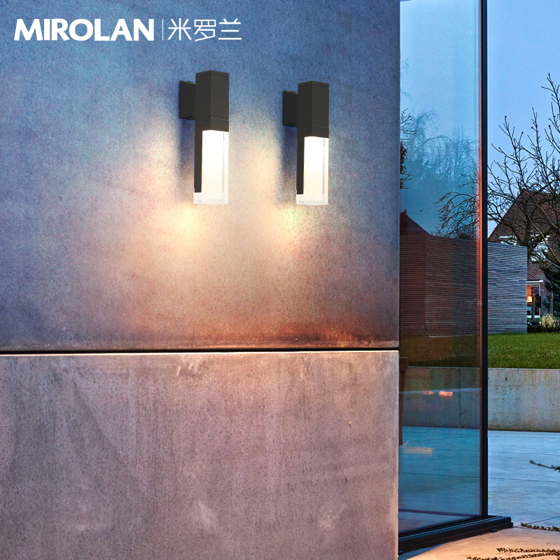 Solar Outdoor Wall Lamp Waterproof Villa Courtyard Lamp Home Outdoor Garden Wall Lamp Wall Lamp Balcony Terrace Wall Lamp-Taobao