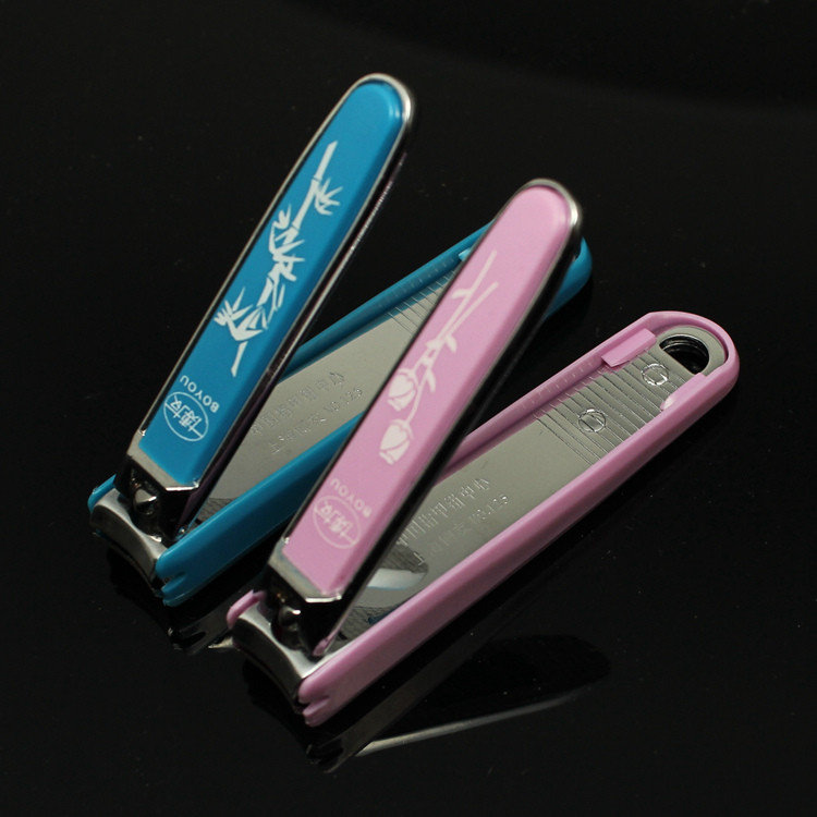 Boyou Stainless Steel Nail Clippers Creative Nail Clippers Nail Clippers With Fingernail Collection Anti Splash Beauty Nail