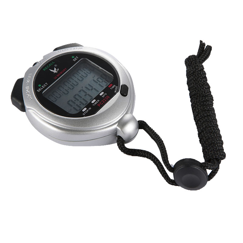 Sky Fos Seconds PC2230 Double-row 30-meter stopwatch Electronic second meter countdown running table Swimming training stopwatch