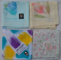Special Japanese cotton womens handkerchief Pierre Cardin rose picture