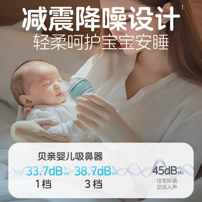 Pigeon Baby Electric Nasal Aspirator for Snot and Mucus Removal, Nasal Cleaner, Nasal Suction Device, Official Flagship Store