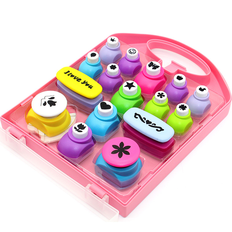 Carlebao Hit Floral Embossing Instrumental Suit Students Children Creative Handmade Diy Printed Cut Paper Puzzle Toy Gift