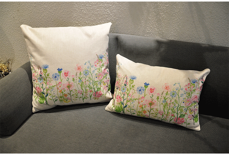 Khăn đơn giản và hiện đại, đệm ghế sofa gối thắt lưng hỗ trợ ghế văn phòng hỗ trợ gỗ xe ghế tựa lưng - Trở lại đệm / Bolsters mền gối 2 trong 1