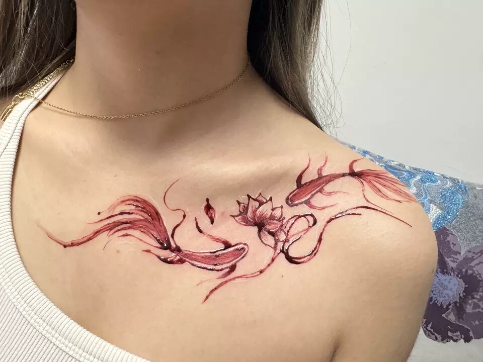 海娜手绘纹身膏的LOGO