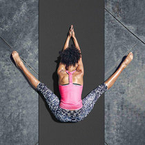 OYO Wear Resistant Light Lavish Anti-Slip High Density Beginners Pure Color German Quality Fitness Yoga Hiit Crypto Black Mat