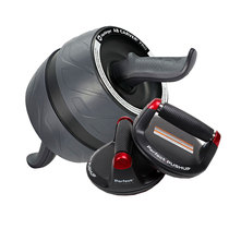 perfect automatic rebound mute bodybuilding wheel abdominal muscle wheel giant wheel male and female fitness equipment household tummy