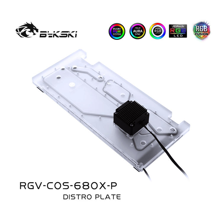 Bykski RGV-COS-680X-P Water Board Deflector Corsair 680X Water Cooled Main Case Cooling