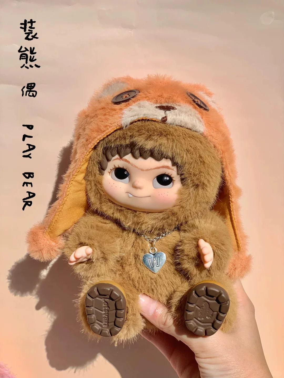 Spot WAKUKU Меховая трендовая серия вечеринок Wakuku слепая коробка лиса, лиса, кролик и кроличья дверь-сладкая дневник кукла-рука