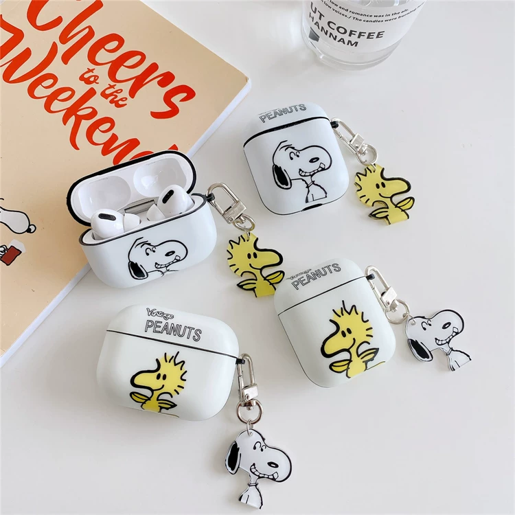 Snoopy, nuby, apple, iPhone1, cartoon compatible headphones, protective case, 2, bluetooth