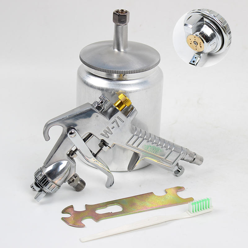 Practical W-71W-77 spray gun Paint gun Upper pot and lower pot spray gun