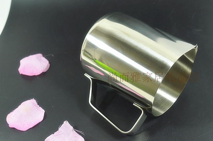 Kéo cốc hoa bằng thép không gỉ cửa hàng trà cung cấp kim miệng bọt sữa nồi nồi cà phê cappuccino thiết bị hỗ trợ cốc uống cà phê