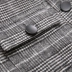 MG lông voi như houndstooth đoạn ngắn áo len nữ 2018 mùa đông mới Hàn Quốc phiên bản áo len mỏng dày áo khoác zara nữ Áo khoác ngắn