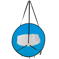 Blue leather canoeing special sail foldable containing boat sails plate with cashier bag SUP kayaking windsurf