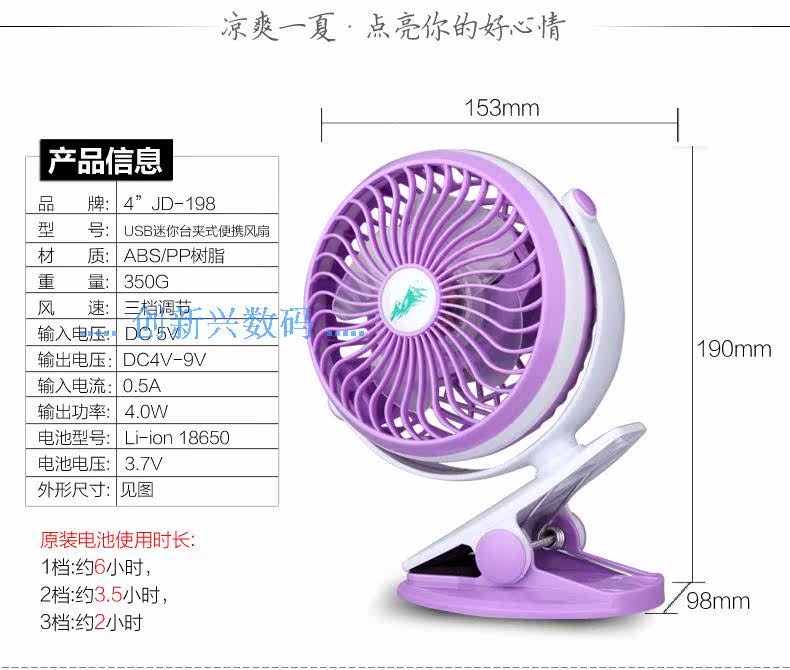 Ventilateur USB - Ref 399775 Image 20