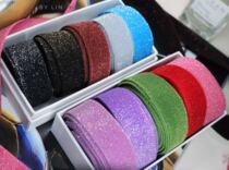 South Korea Imports Shiny Velvet Diy Handmade Butterfly Knot Silk Clothing Accessories Fabrics