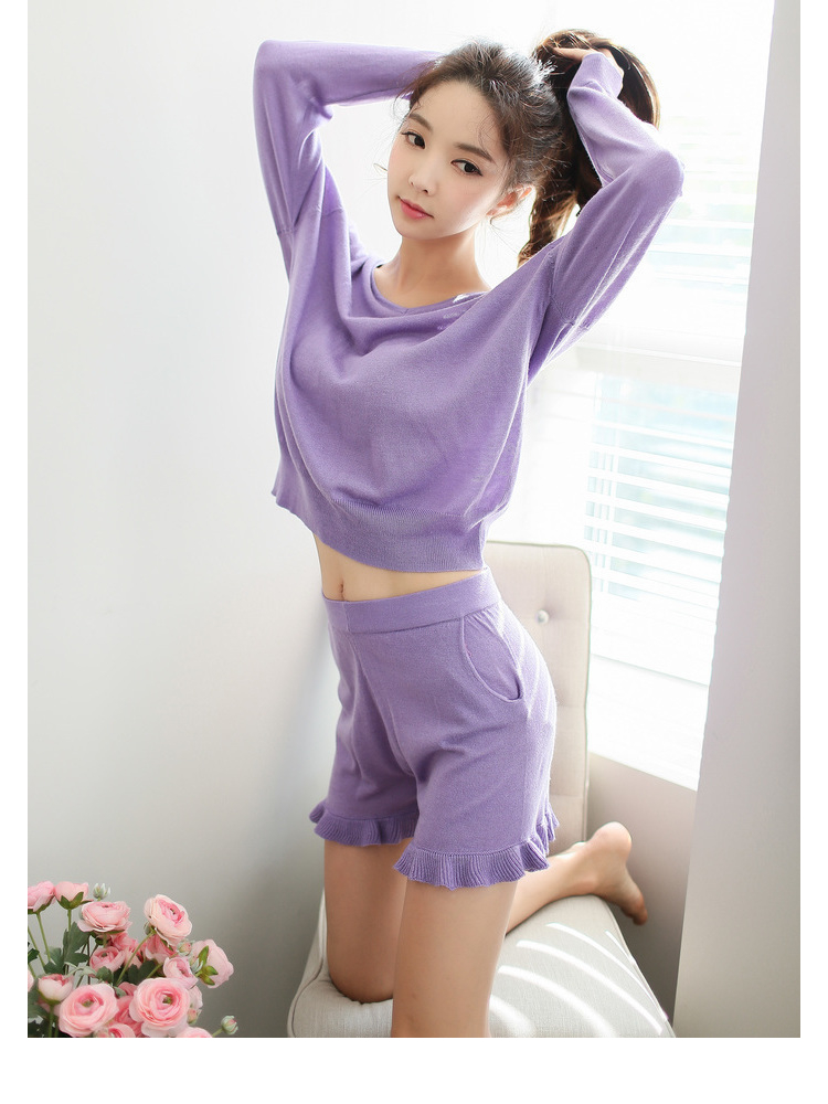 Pyjama pour femme        à manches longues - Ref 2992522 Image 12