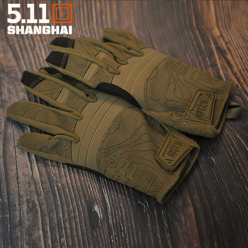 USA 5 11 Outdoor tactical gloves Touchable screen wear-resistant gloves 511 Men's full finger protective sports gloves 59372