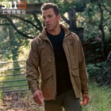 5.11 Дорожная длинная куртка для отдыха, демисезонная удерживающая тепло толстовка с капюшоном, средней длины