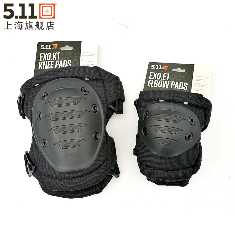 AMERICAN 5.11 TACTICAL KNEE PADS ELBOW PAD SET 50359 50360 TRAINING RIDING MOUNTAINEERING LIVE CS PROTECTOR