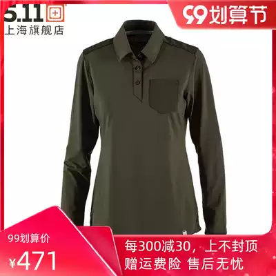 5 11 Outdoor Sports Long Sleeve Top 62027 Ladies Lapel 511 Sweatshirt Tactical Long Sleeve Top