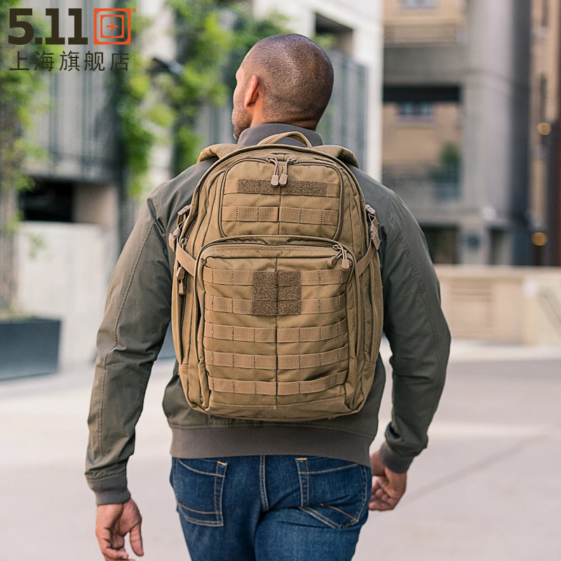 5.11 Backpack Assault Pack 511 Upgraded Tactical Backpack 56563 Large Capacity Wear Resistant Water Repellent Hiking Bag