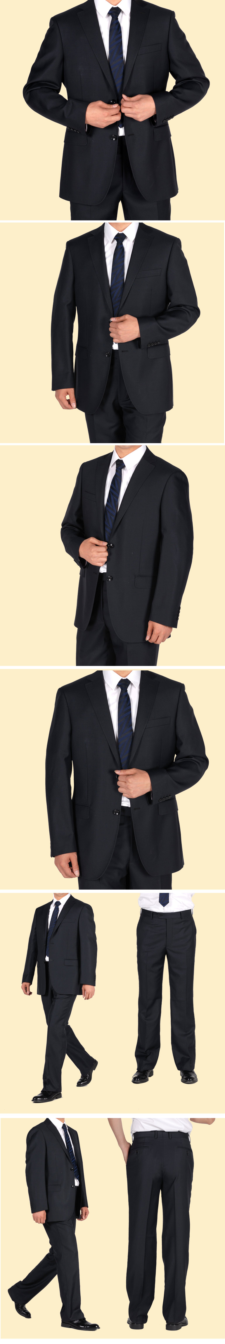 Costume homme en laine pour automne - Ref 1577617 Image 8